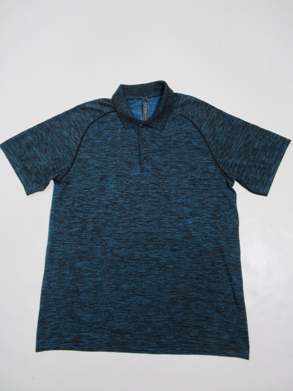 Lululemon Metal Vent Tech Polo Baltic Blue / Black Size L